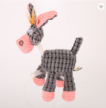 Load image into Gallery viewer, Corduroy Donkey Plush/Rope Toy