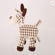 Load image into Gallery viewer, Corduroy Donkey Plush/Rope Toy