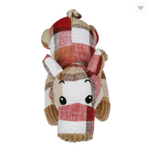 Load image into Gallery viewer, 3 Little Tartan Pigs Plush Toys with Squeaker
