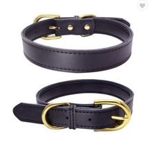 Load image into Gallery viewer, Leather Collars with Matching Leash
