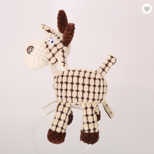 Load image into Gallery viewer, Corduroy Donkey Plush/Rope Toy
